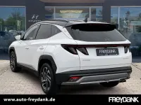 Gebraucht Hyundai Tucson Turbo 160 PS (117 kW) 2025 Serenity white / abyss black SUV