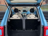 gebraucht Fiat 500 hellblau TÜV neu guter Zustand *Schiebedach**Tempomat*