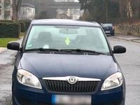 Gebraucht Skoda Fabia 60 PS (44 kW) 2010 Blau Kleinwagen