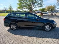 Gebraucht VW Golf VII Trendline 110 PS (80 kW) 2015 Schwarz Kombi