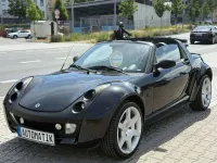 Gebraucht Smart Roadster 61 PS (44 kW) 2004 Tridionschwarz Cabrio