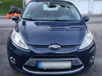 Gebraucht Ford Fiesta Titanium 120 PS (88 kW) 2009 Blau Kleinwagen