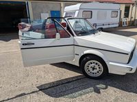Gebraucht VW Golf Cabriolet 98 PS (72 kW) 1990 Weiß Cabrio
