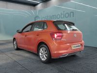 Gebraucht VW Polo Highline 95 PS (69 kW) 2019 Orange Limousine