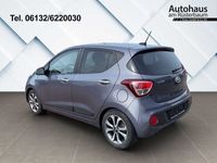 gebraucht Hyundai i10 Style 1.2 SHZ LenkradHZG Keyless Alarm Temp Berganfahrass. GA Speedlimiter