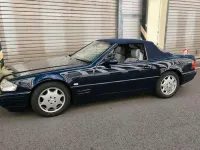 Gebraucht Mercedes SL320 224 PS (164 kW) 1999 Blau Cabrio