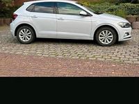 Gebraucht VW Polo Comfortline 95 PS (69 kW) 2019 Weiß Kleinwagen