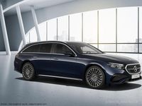 Gebraucht Mercedes E450 AMG line 381 PS (280 kW) 2024 Metalliclack nautikblau Kombi