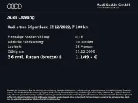 Gebraucht Audi e-tron Ambiente 369 kW (503 PS) 2023 Mythosschwarz metallic SUV