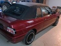 Gebraucht Ford Escort Cabriolet 105 PS (77 kW) 1992 Rot Cabrio