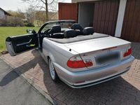 Gebraucht BMW 320 Cabriolet Sport Line 170 PS (125 kW) 2001 Silber Cabrio