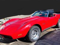 Second-hand Corvette C3 198 CP (145 kW) 1974 Roșu Cabrio
