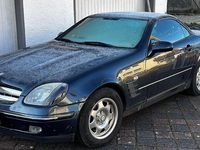 Gebraucht Mercedes SLK200 136 PS (100 kW) 1997 Blau Cabrio