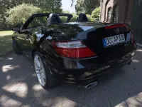 Gebraucht Mercedes SLK250 204 PS (150 kW) 2014 Schwarz Cabrio