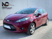 Gebraucht Ford Fiesta Trend 82 PS (60 kW) 2009 Rot Kleinwagen