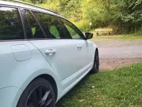 Gebraucht Skoda Octavia RS 184 PS (135 kW) 2017 Weiß Kombi