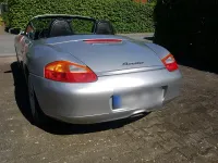 Gebraucht Porsche 986 Boxster 205 PS (150 kW) 1998 Silber Cabrio