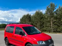 Brugt VW Caddy Life 80 HK (58 kW) 2008 Rød MPV