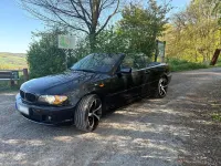Gebraucht BMW 320 Cabriolet 170 PS (125 kW) 2004 Schwarz Cabrio