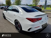 gebraucht Mercedes CLA45 AMG 4MATIC+ Coupé SD SpurW PDC elSitz