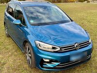 Gebraucht VW Touran Highline 150 PS (110 kW) 2017 Blau Van / Kleinbus