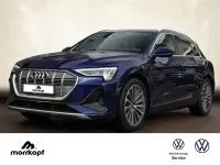 Gebraucht Audi e-tron S-Line 230 kW (313 PS) 2020 Navarrablau, metallic SUV
