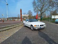 Gebraucht BMW 325 Cabriolet 192 PS (141 kW) 1993 Weiß Cabrio