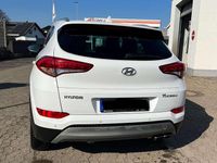 Second-hand Hyundai Tucson Passion 177 CP (130 kW) 2018 Alb SUV
