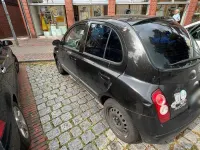 Gebraucht Nissan Micra 2005 Schwarz Kleinwagen