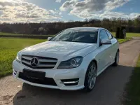 Gebraucht Mercedes C250 204 PS (150 kW) 2012 Weiß Coupé