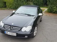Gebraucht Mercedes CLK240 Elegance 170 PS (125 kW) 2004 Schwarz Cabrio