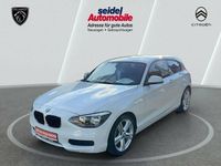 Gebraucht BMW 118 Advantage 170 PS (125 kW) 2014 Weiß Kleinwagen