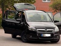 Gebraucht Opel Zafira Edition 140 PS (102 kW) 2007 Schwarz Van / Kleinbus