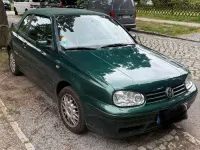 Gebraucht VW Golf Classicline 90 PS (66 kW) 1998 Grün Cabrio
