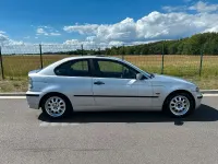 Gebraucht BMW 316 Compact 116 PS (85 kW) 2002 Silber Kleinwagen