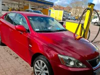 Gebraucht Lexus IS220d 177 PS (130 kW) 2007 Rot Limousine