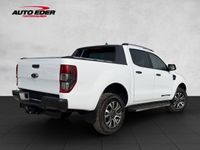 gebraucht Ford Ranger RangerDoppelkabine 4x4 Wildtrak Automatik Bluetooth Navi LED Vollleder Klima Ei