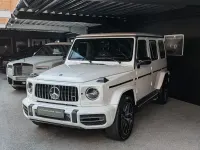 Gebraucht Mercedes G63 AMG AMG 585 PS (430 kW) 2019 Designo bright white SUV