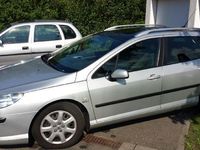 Gebraucht Peugeot 407 185 PS (136 kW) 2007 Silber metallic Kombi