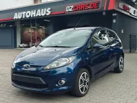 Gebraucht Ford Fiesta Trend 82 PS (60 kW) 2011 Atlantikblau metallic (metallic) Kleinwagen