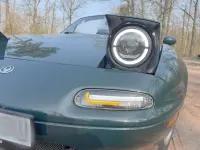Brugt Mazda MX5 90 HK (66 kW) 1996 Grøn Cabriolet