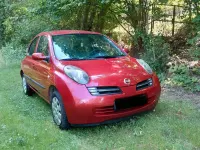 Gebraucht Nissan Micra 2005 Rot Kleinwagen