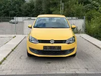 Gebraucht VW Polo Comfortline 69 PS (50 kW) 2009 Gelb Kleinwagen
