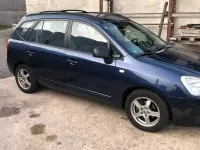 Gebraucht Kia Carens 140 PS (102 kW) 2009 Blau Van / Kleinbus
