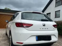 Second-hand Seat Leon Style 105 CP (77 kW) 2014 Alb Berlinǎ