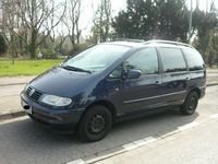 Gebraucht VW Sharan 116 PS (85 kW) 1998 Blau metallic Van / Kleinbus