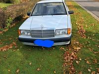 Gebraucht Mercedes 190 75 PS (55 kW) 1991 Weiß Limousine