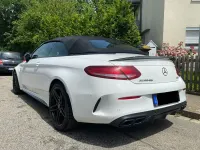 Gebraucht Mercedes C63 AMG AMG 476 PS (350 kW) 2018 Weiß Cabrio
