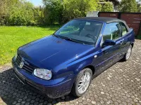 Używany VW Golf Classicline 116 KM (85 kW) 2002 Niebieski Kabriolet