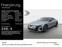 Gebraucht Audi e-tron GT quattro Ambiente 350 kW (476 PS) 2023 Florettsilber metallic Limousine